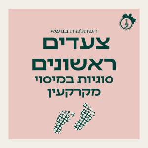 צעדים ראשונים - סוגיות במיסוי מקרקעין 10.06.26 - 15.07.26