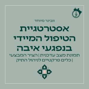 אסטרטגיית הטיפול המיידי בנפגעי איבה 10.03.26